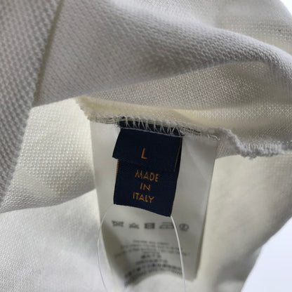 【中古品】【メンズ】 LOUIS VUITTON ルイ･ヴィトン HALF DAMIER POCKET T-SHIRT ハーフダミエ ポケット Tシャツ カラーWHITE 白 SIZE:L　 179-260806-ky-06-fuzh 万代Net店