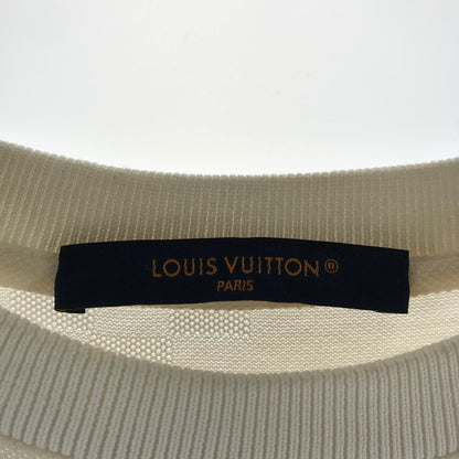 【中古品】【メンズ】 LOUIS VUITTON ルイ･ヴィトン HALF DAMIER POCKET T-SHIRT ハーフダミエ ポケット Tシャツ カラーWHITE 白 SIZE:L　 179-260806-ky-06-fuzh 万代Net店
