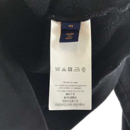 【中古品】【メンズ】 LOUIS VUITTON ルイ･ヴィトン RM231Q IHN HNY56W 23SS SIGNATURE LOGO PULLOVER HOODIE プルオーバー フーディー カラーBLACK SIZE:M 179-260806-ky-05-fuzh 万代Net店