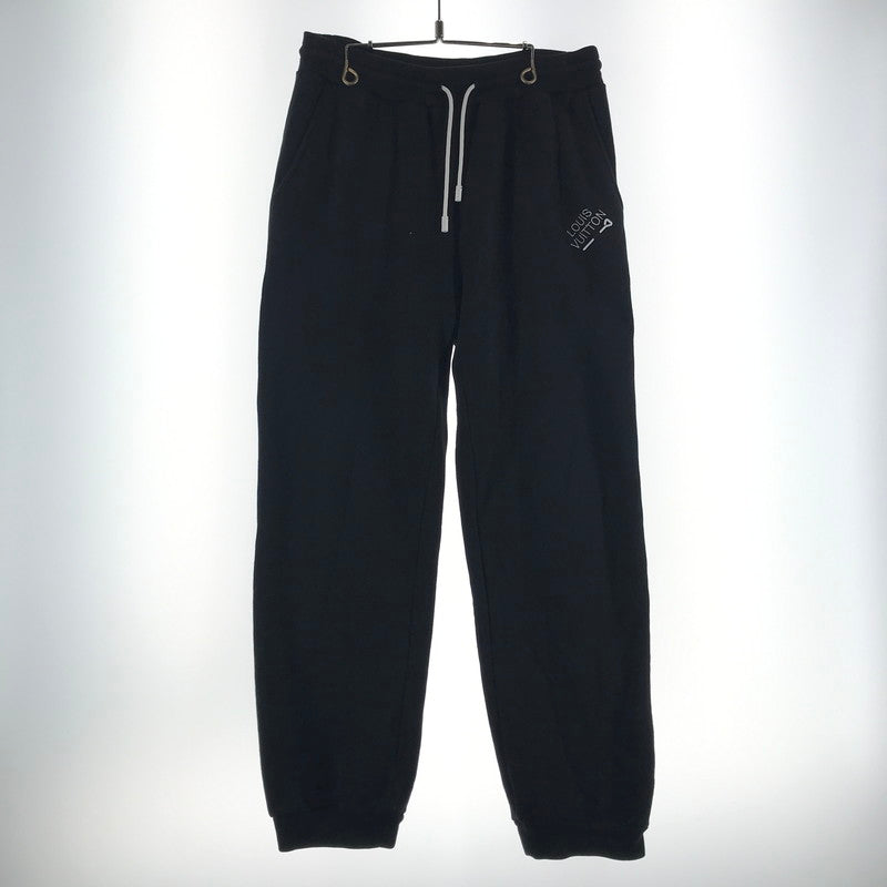 【中古品】【メンズ】 LOUIS VUITTON ルイ･ヴィトン RM231Q IHN HNY57W SIGNATURE SWEAT PANTS スェット パンツ カラーBLACK 23SS SIZE:M 179-260806-ky-04-fuzh 万代Net店