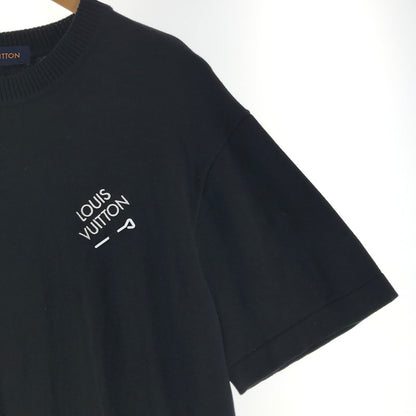 【中古品】【メンズ】 LOUIS VUITTON ルイ･ヴィトン RM231Q OY8 HNN42W SIGNATURE SHORT SLEEVE SS T-SHIRT シグネチャー Tシャツ カラーBLACK 黒23SS SIZE:L 179-260806-ky-03-fuzh 万代Net店