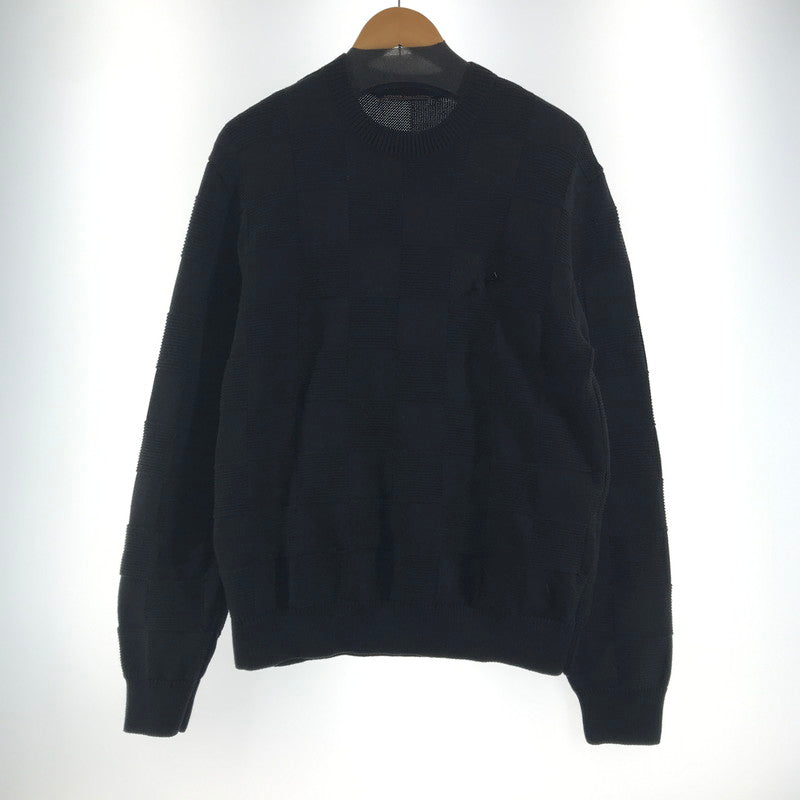【中古品】【メンズ】 LOUIS VUITTON ルイ･ヴィトン RM232Q TBY HNN41W KNIT SWEATER ニットセーター カラーBLACK 黒 23SS SIZE:S 179-260806-ky-02-fuzh 万代Net店