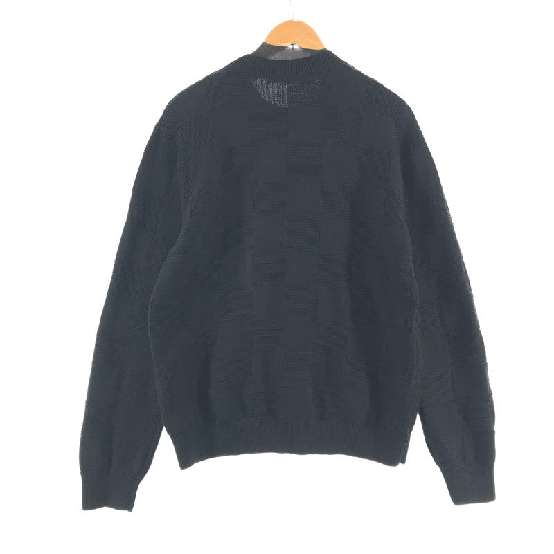 【中古品】【メンズ】 LOUIS VUITTON ルイ･ヴィトン RM232Q TBY HNN41W KNIT SWEATER ニットセーター カラーBLACK 黒 23SS SIZE:S 179-260806-ky-02-fuzh 万代Net店