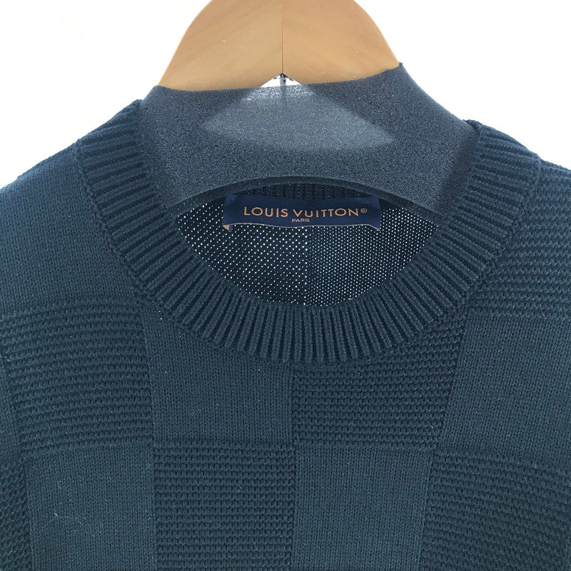 【中古品】【メンズ】 LOUIS VUITTON ルイ･ヴィトン RM232Q TBY HNN41W KNIT SWEATER ニットセーター カラーBLACK 黒 23SS SIZE:S 179-260806-ky-02-fuzh 万代Net店