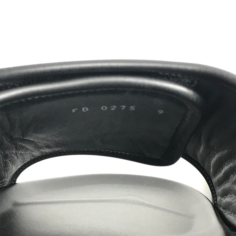 【中古品】【メンズ】 LOUIS VUITTON ルイ･ヴィトン 1AIXCW MIAMI MULE SANDAL マイアミ ミュール サンダル カラーBLACK 黒 SIZE:9 179-260806-ky-01-fuzh 万代Net店