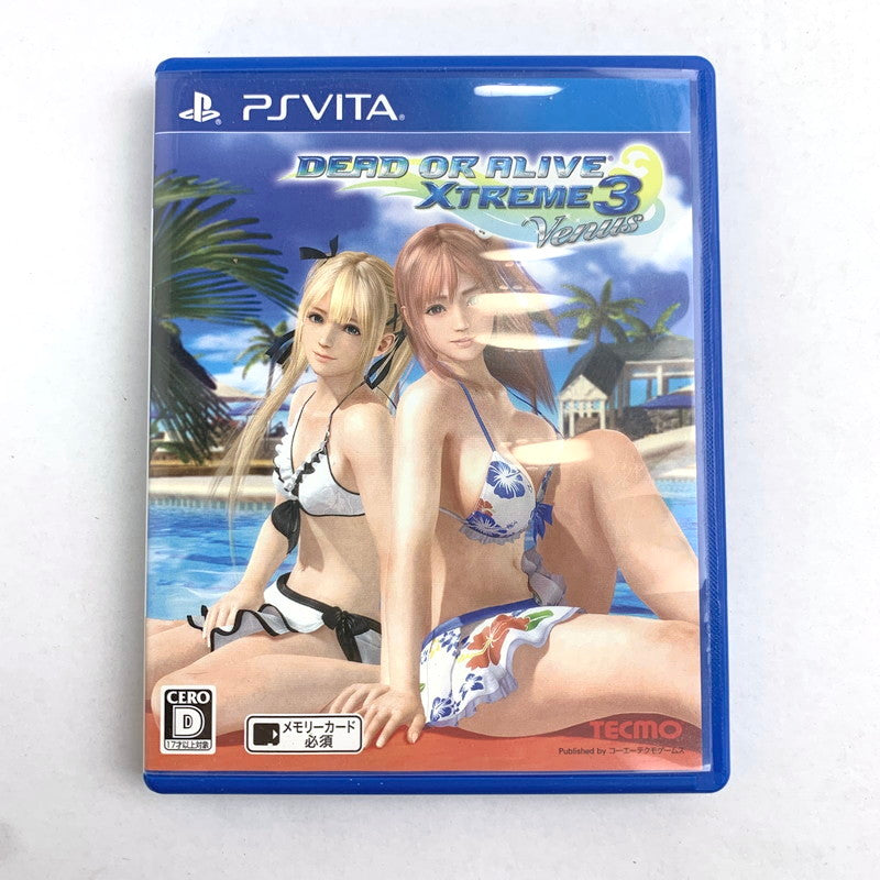 【中古品】 PS Vitaソフト DEAD OR ALIVE Xtreme3 Venus [CERO区分_D / 17歳以上対象] 030-260807-vt-08-fuzh 万代Net店
