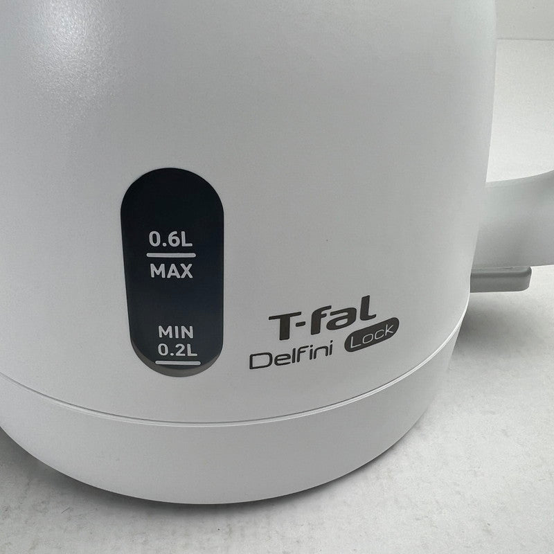 【中古美品】 T-FAL ティファール KO1601JP デルフィニ ロック 0.6L 電気ケトル 098-260809-ky-06-fuz 万代Net店