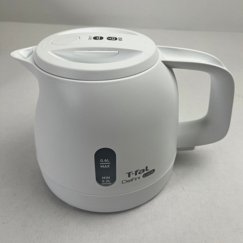 【中古美品】 T-FAL ティファール KO1601JP デルフィニ ロック 0.6L 電気ケトル 098-260809-ky-06-fuz 万代Net店