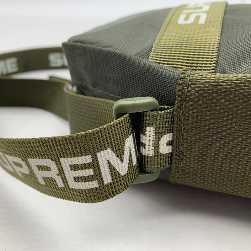 【中古品】【メンズ】 SUPREME シュプリーム SHOULDER BAG KHAKI 22AW NYLON ショルダ－バッグ ナイロン カバン 188-260809-mh-10-fuzh カラー：カーキ 万代Net店