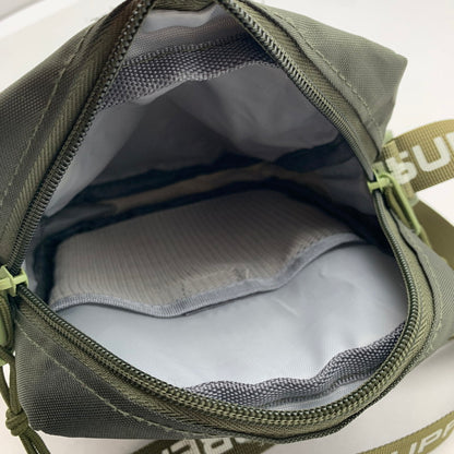 【中古品】【メンズ】 SUPREME シュプリーム SHOULDER BAG KHAKI 22AW NYLON ショルダ－バッグ ナイロン カバン 188-260809-mh-10-fuzh カラー：カーキ 万代Net店
