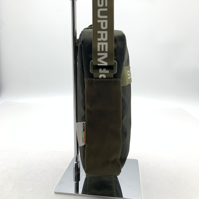 【中古品】【メンズ】 SUPREME シュプリーム SHOULDER BAG KHAKI 22AW NYLON ショルダ－バッグ ナイロン カバン 188-260809-mh-10-fuzh カラー：カーキ 万代Net店