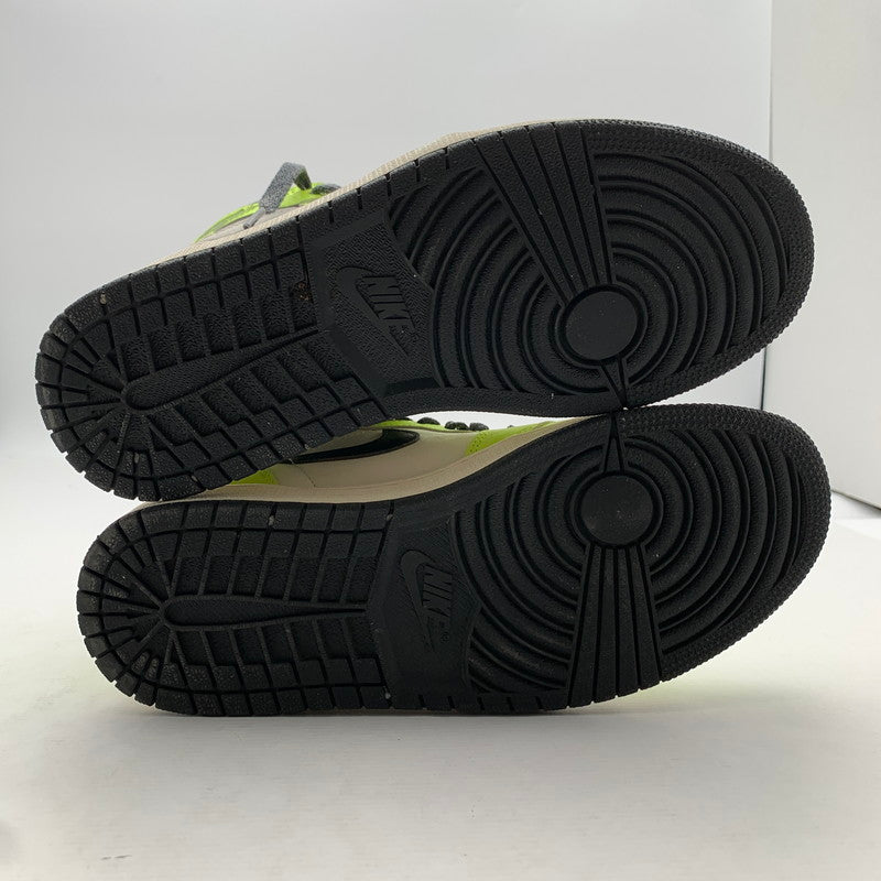 【中古品】【メンズ】 NIKE ナイキ 555088-702 AIR JORDAN 1 HIGH OG ”VOLT VISIONAIRE” エアジョーダン 1 ハイ スニーカー 靴 シューズ 160-260907-mh-12-fuzh サイズ：27.5cm カラー：イエロー アイボリー 万代Net店