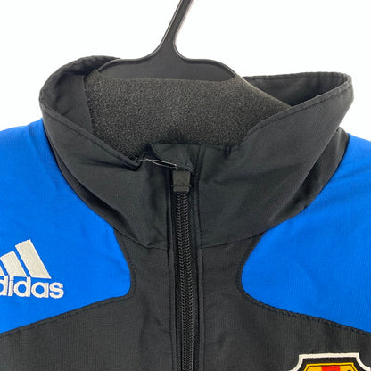 【中古品】【メンズ】 ADIDAS アディダス ナイロンジャケット BLK SIZE:O 日本代表 148-260920-io-14-fuzh カラー：ブラック 万代Net店
