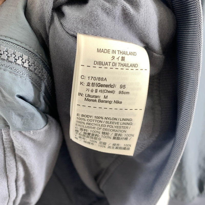【中古品】【メンズ】 NIKE ナイキ WOVEN PLAYERS JACKET ウーブン プレイヤー ジャケット 上着 アウター GRY SIZE:M ※汚れあり 148-260919-io-41-fuzh カラー：グレー 万代Net店