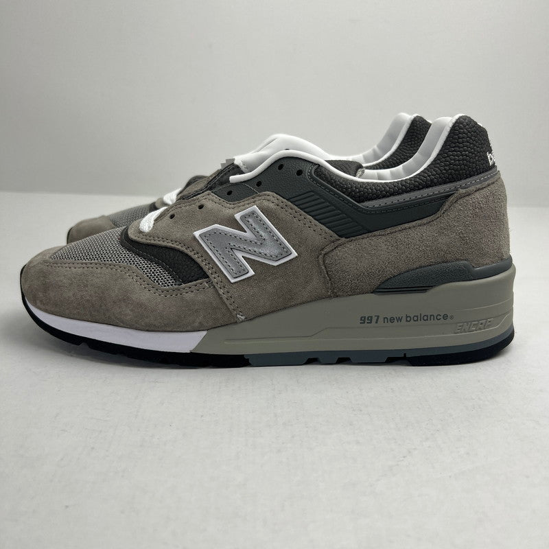 【中古品】【メンズ】 NEW BALANCE ニューバランス U997GY SNEAKER GRAY SIZE:26.0cm ※箱有 スニーカー 靴 ※外箱に傷みあり 162-260807-io-36-fuzh カラー：グレー 万代Net店