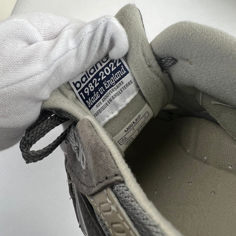 【中古品】【メンズ】 NEW BALANCE ニューバランス M991UKF 40周年モデル”GRAY” GRAY SIZE:25.0cm ※箱有 スニーカー 靴 162-260807-io-42-fuzh カラー：グレー 万代Net店