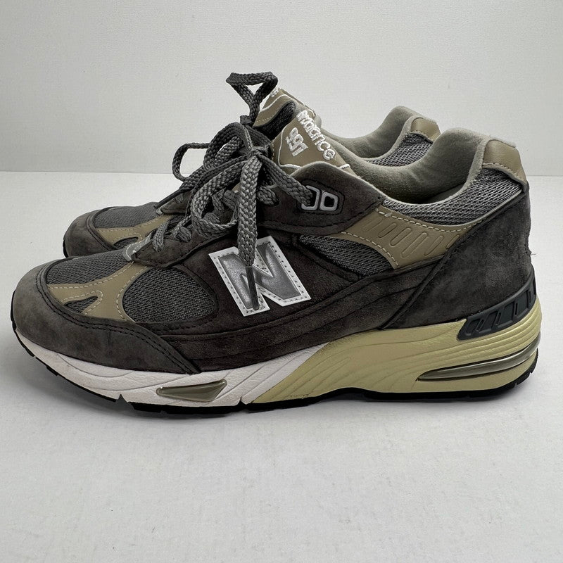 【中古品】【メンズ】 NEW BALANCE ニューバランス M991UKF 40周年モデル”GRAY” GRAY SIZE:25.0cm ※箱有 スニーカー 靴 162-260807-io-42-fuzh カラー：グレー 万代Net店