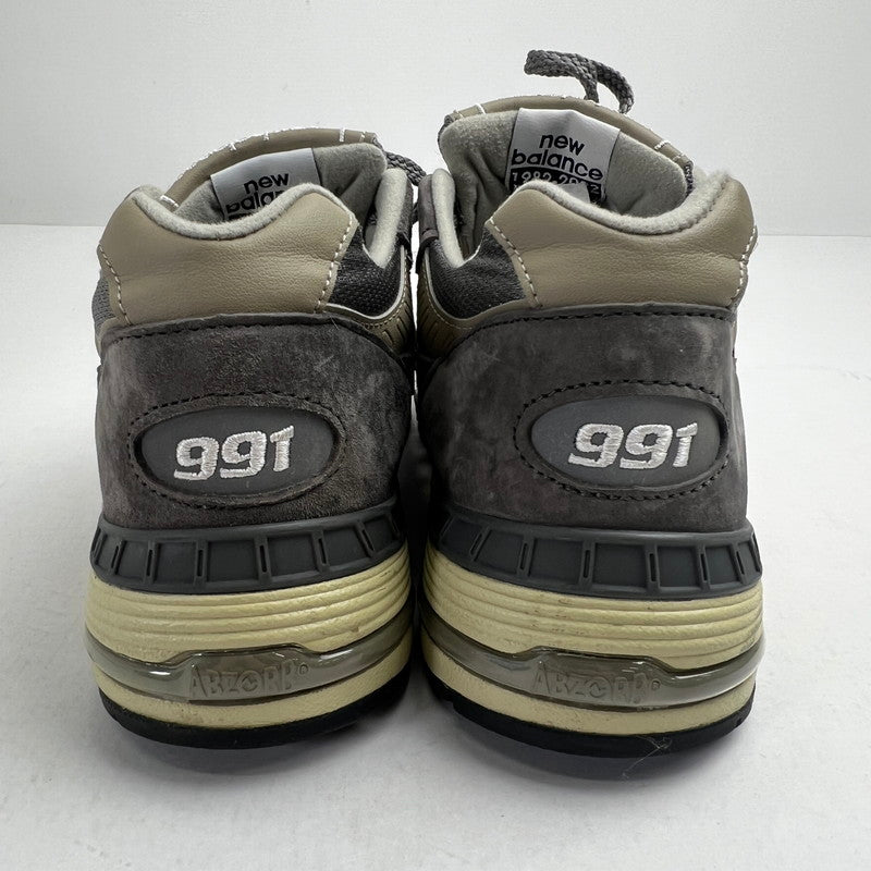 【中古品】【メンズ】 NEW BALANCE ニューバランス M991UKF 40周年モデル”GRAY” GRAY SIZE:25.0cm ※箱有 スニーカー 靴 162-260807-io-42-fuzh カラー：グレー 万代Net店