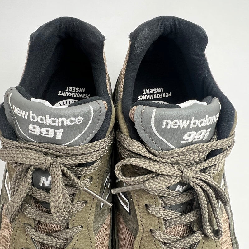 【中古品】【メンズ】 NEW BALANCE ニューバランス M991FDS SNEAKER OLIVE SIZE:25.0cm スニーカー 靴 162-260807-io-46-fuzh カラー：オリーブ 万代Net店