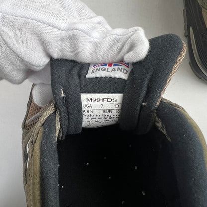 【中古品】【メンズ】 NEW BALANCE ニューバランス M991FDS SNEAKER OLIVE SIZE:25.0cm スニーカー 靴 162-260807-io-46-fuzh カラー：オリーブ 万代Net店