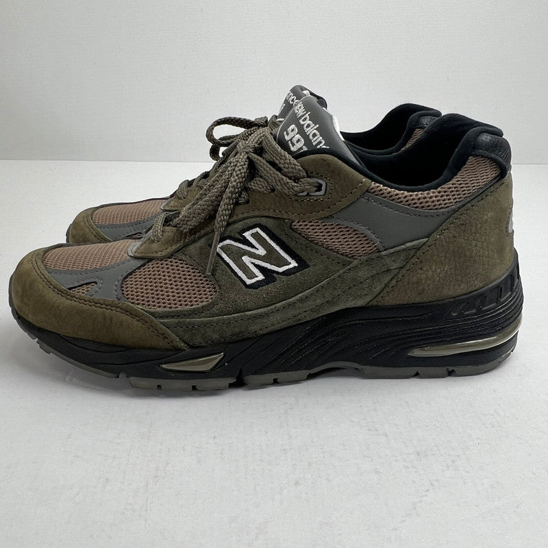 【中古品】【メンズ】 NEW BALANCE ニューバランス M991FDS SNEAKER OLIVE SIZE:25.0cm スニーカー 靴 162-260807-io-46-fuzh カラー：オリーブ 万代Net店