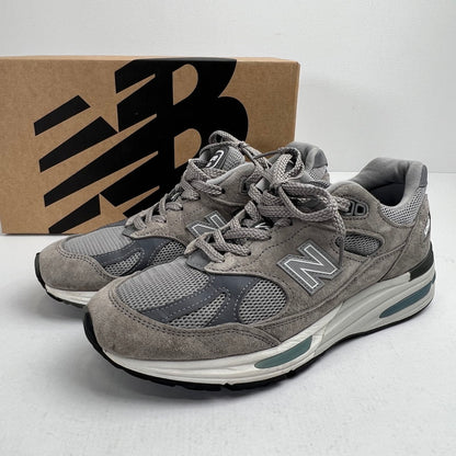 【中古品】【メンズ】 NEW BALANCE ニューバランス U991GL2 MADE IN UK LOW TOP SNEAKERS "GRAY" GRAY SIZE:25.0cm ※箱有 スニーカー 靴 162-260807-io-43-fuzh カラー：グレー 万代Net店