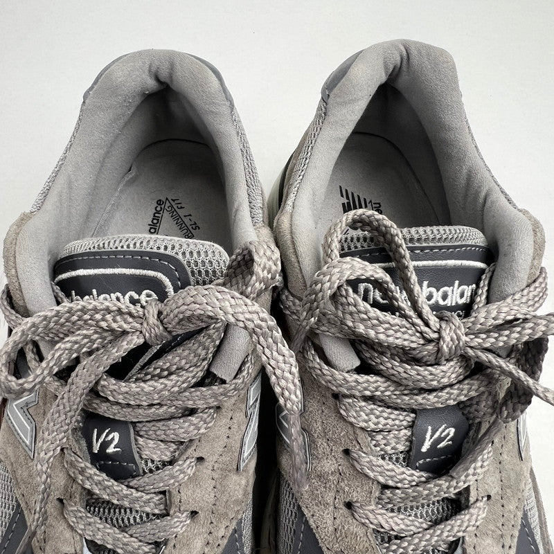 【中古品】【メンズ】 NEW BALANCE ニューバランス U991GL2 MADE IN UK LOW TOP SNEAKERS "GRAY" GRAY SIZE:25.0cm ※箱有 スニーカー 靴 162-260807-io-43-fuzh カラー：グレー 万代Net店