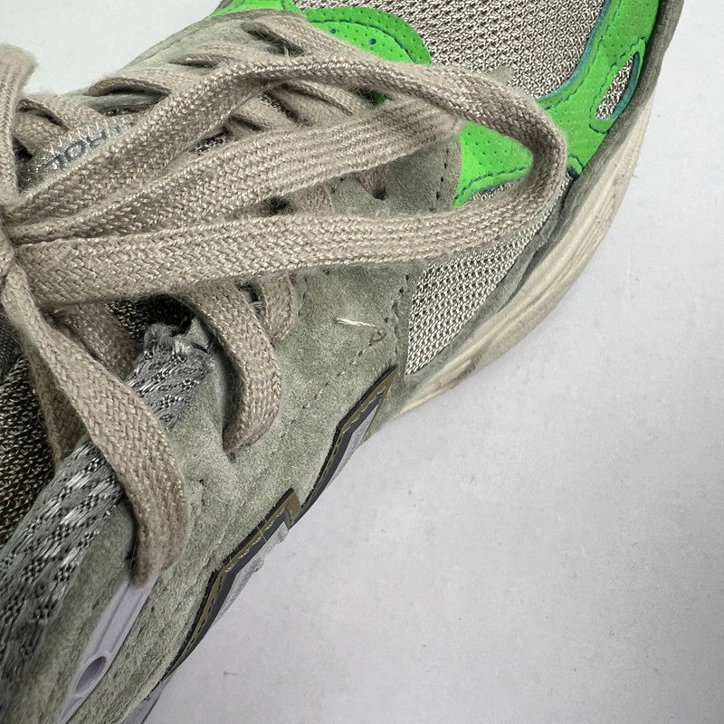 【中古品】【メンズ】 NEW BALANCE×PATTA ニューバランス パタ M990PP3 SNEAKER GREEN SIZE:25.0cm ※変え紐・箱付 スニーカー 靴 ※ほつれあり 162-260807-io-35-fuzh カラー：グリーン 万代Net店