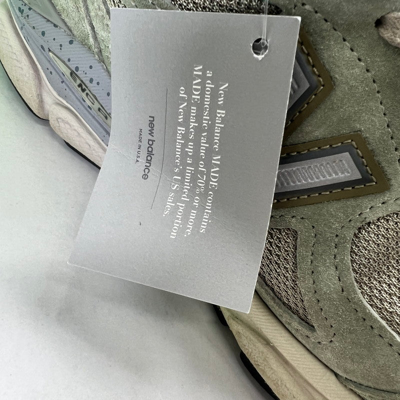 【中古品】【メンズ】 NEW BALANCE×PATTA ニューバランス パタ M990PP3 SNEAKER GREEN SIZE:25.0cm ※変え紐・箱付 スニーカー 靴 ※ほつれあり 162-260807-io-35-fuzh カラー：グリーン 万代Net店