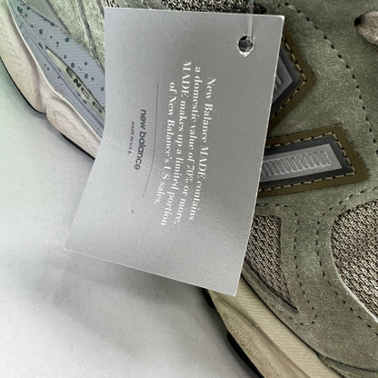 【中古品】【メンズ】 NEW BALANCE×PATTA ニューバランス パタ M990PP3 SNEAKER GREEN SIZE:25.0cm ※変え紐・箱付 スニーカー 靴 ※ほつれあり 162-260807-io-35-fuzh カラー：グリーン 万代Net店