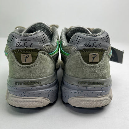 【中古品】【メンズ】 NEW BALANCE×PATTA ニューバランス パタ M990PP3 SNEAKER GREEN SIZE:25.0cm ※変え紐・箱付 スニーカー 靴 ※ほつれあり 162-260807-io-35-fuzh カラー：グリーン 万代Net店