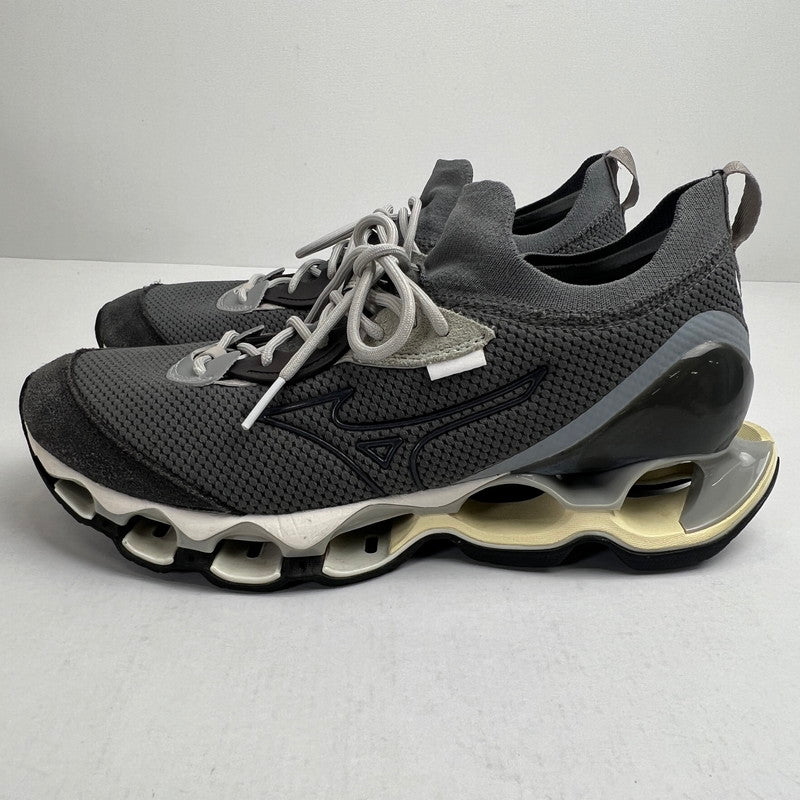 【中古品】【メンズ】 MIZUNO ミズノ D1GA227602 WAVE PROPHECY β GRAY SIZE:26.0cm ※箱有 スニーカー 靴 ※使用感あり・外箱に傷みあり 162-260807-io-45-fuzh カラー：グレー 万代Net店