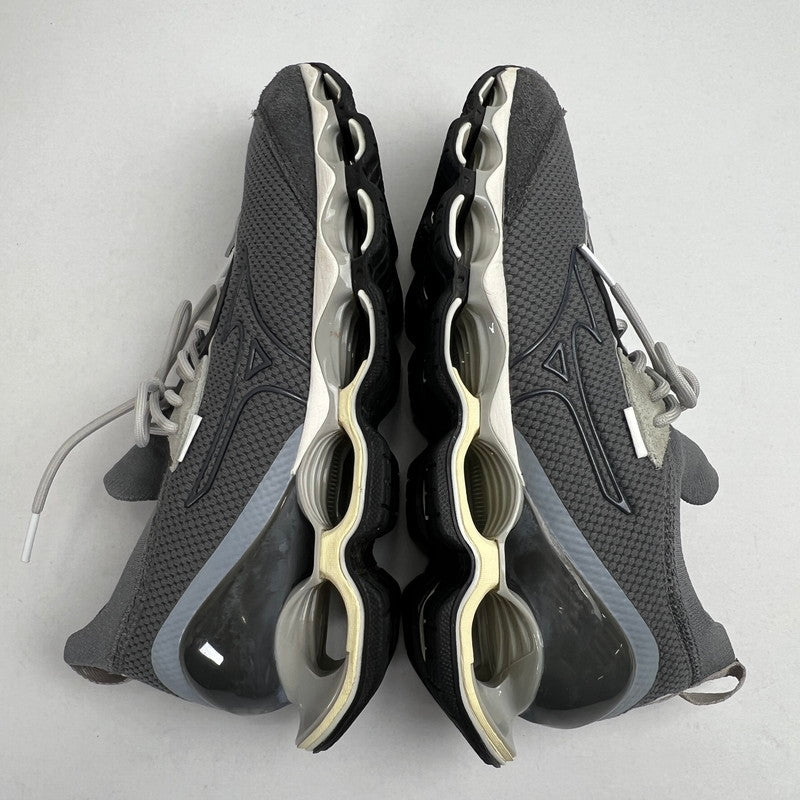 【中古品】【メンズ】 MIZUNO ミズノ D1GA227602 WAVE PROPHECY β GRAY SIZE:26.0cm ※箱有 スニーカー 靴 ※使用感あり・外箱に傷みあり 162-260807-io-45-fuzh カラー：グレー 万代Net店