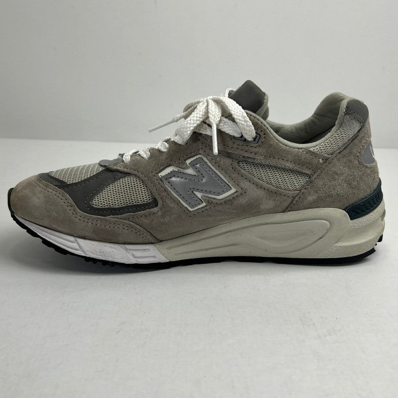 【中古品】【メンズ】 NEABALANCE ニューバランス M990GY2 GRAY SIZE:25.0cm ※箱有 スニーカー 靴 ※使用感あり・外箱傷みあり 162-260807-io-39-fuzh カラー：グレー 万代Net店