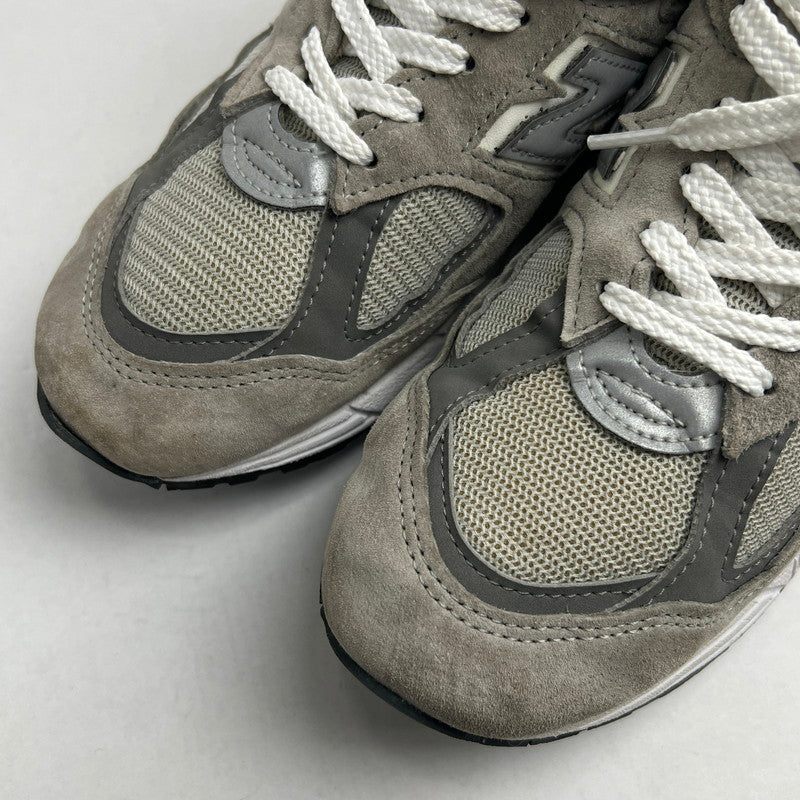 【中古品】【メンズ】 NEABALANCE ニューバランス M990GY2 GRAY SIZE:25.0cm ※箱有 スニーカー 靴 ※使用感あり・外箱傷みあり 162-260807-io-39-fuzh カラー：グレー 万代Net店
