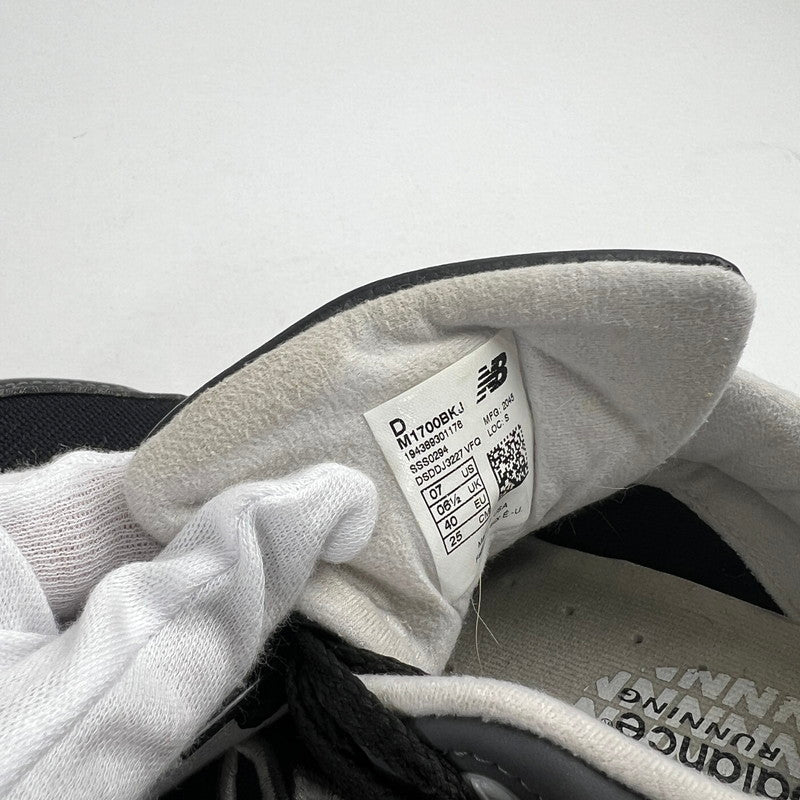 【中古品】【メンズ】 NEW BALANCE ニューバランス M1700BKJ SNEAKER BLACK SIZE:25.0cm ※箱有 スニーカー 靴 ※使用感あり・外箱傷みあり 162-260807-io-40-fuzh カラー：ブラック 万代Net店