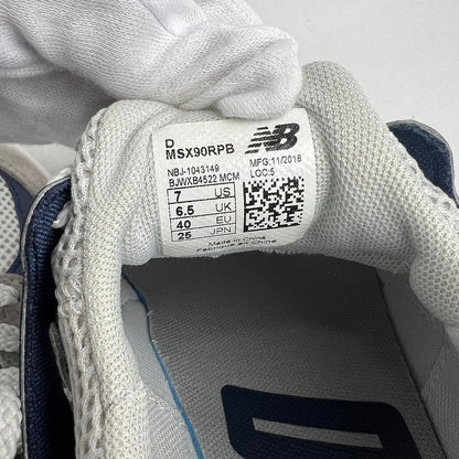 【中古品】【メンズ】 NEW BALANCE ニューバランス MSX90RPB SNEAKER NAVY.GRAY SIZE:25.0cm ※箱有 スニーカー 靴 ※外箱に傷みあり 162-260807-io-38-fuzh カラー：ネイビーグレー 万代Net店