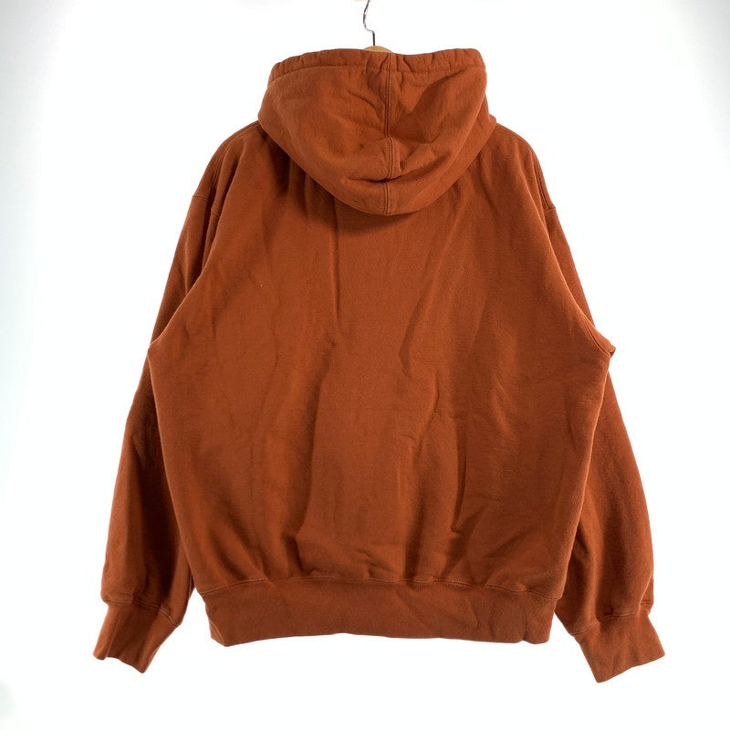 【中古品】【メンズ】 SUPREME COLLEGIATE APPLIQUE シュプリーム カレッジエイト・アップリケ ZIP UP HOODED SWEATSHIRT フーディー パーカー スウェットシャツ SIZE:L 25SS ※使用感・シミ有 149-260807-io-18-fuzh カラー：ブラウン 万代Net店