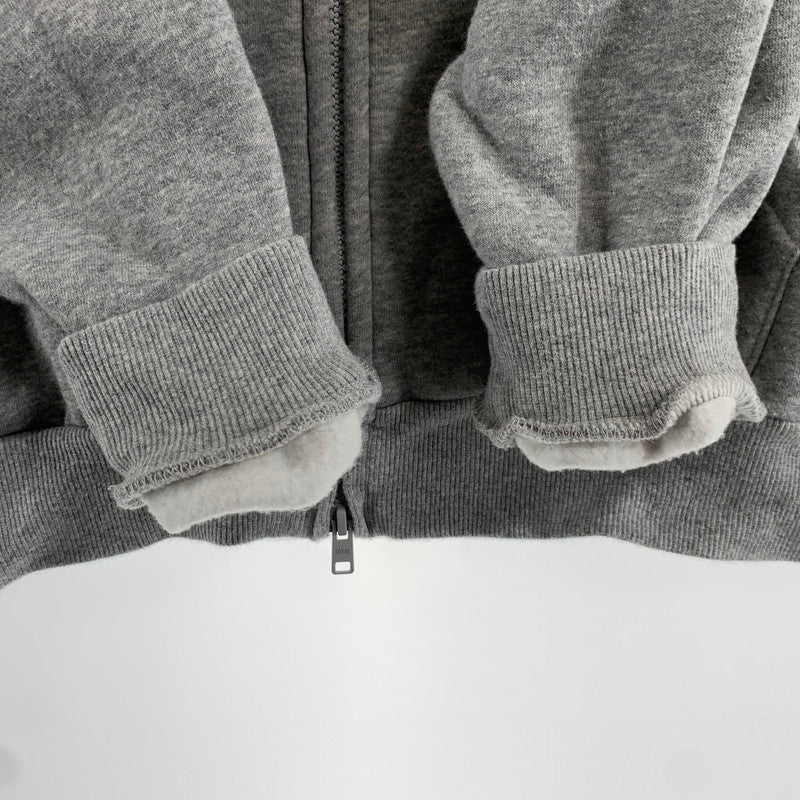 【中古品】【メンズ】 TIGHTBOOTH タイトブース LOGO ZIP HOODED SWEAT SHIRT フーディー パーカー スウェットシャツ GRY SIZE:L ※汚れ・シミあり 142-260807-io-19-fuzh カラー：グレー 万代Net店