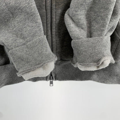 【中古品】【メンズ】 TIGHTBOOTH タイトブース LOGO ZIP HOODED SWEAT SHIRT フーディー パーカー スウェットシャツ GRY SIZE:L ※汚れ・シミあり 142-260807-io-19-fuzh カラー：グレー 万代Net店