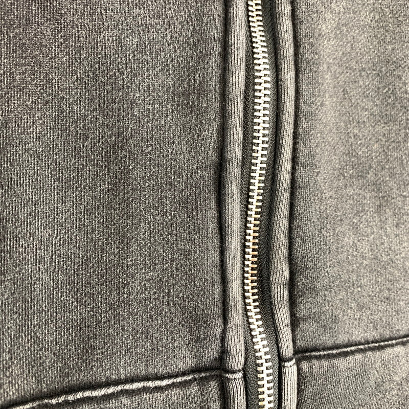 【中古品】【メンズ】 FR2 エフアールツー 月桃 沖縄限定 アーム刺繍 ZIPUP HOODIE ジップアップ フーディー パーカー BLK SIZE:L ※汚れ・シミ有 142-260807-io-20-fuzh カラー：ブラック 万代Net店