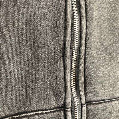 【中古品】【メンズ】 FR2 エフアールツー 月桃 沖縄限定 アーム刺繍 ZIPUP HOODIE ジップアップ フーディー パーカー BLK SIZE:L ※汚れ・シミ有 142-260807-io-20-fuzh カラー：ブラック 万代Net店