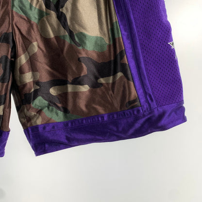【中古品】【メンズ】 SUPREME シュプリーム SIDE POCKET BASKETBALL SHORTS バスケットボール ショーツ パンツ 短パン PURPLE.CAMO SIZE:M 25SS 149-260807-io-27-fuzh カラー：パープル/カモ 万代Net店