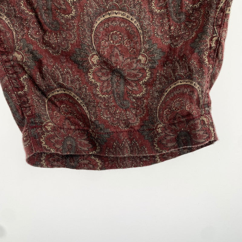 【中古品】【メンズ】 FAT エフエーティー MEGATILE ボルドー パンツ SIZE:TITCH Mサイズ 総柄 153-260807-io-29-fuzh 万代Net店