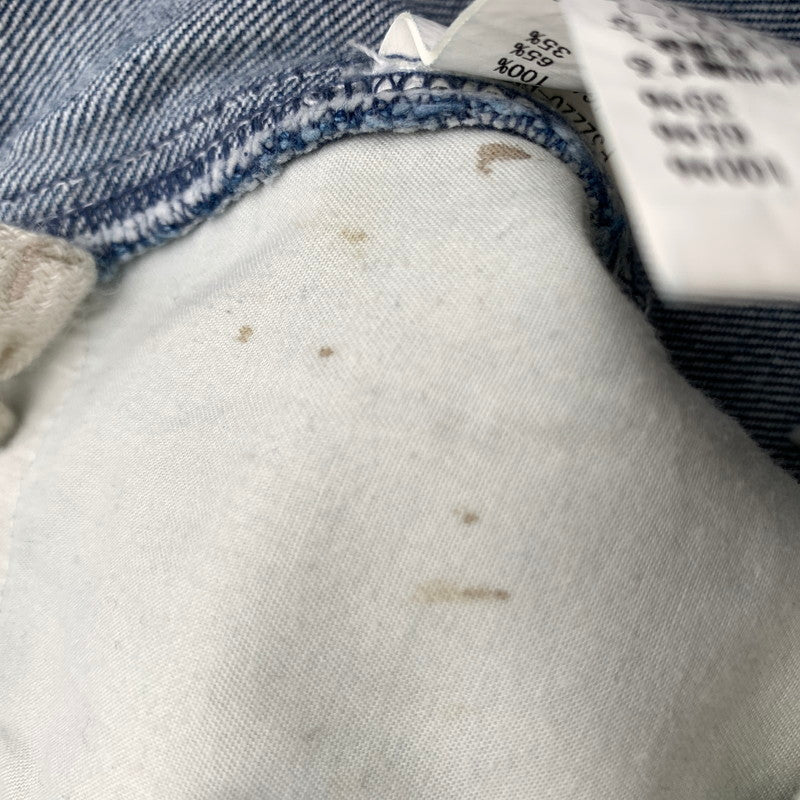 【中古品】【メンズ】 FAT エフエーティー GIGAHUMMER INDIGO デニムパンツ デニム パンツ ジーパン ジーンズ SIZE:SKINNY Lサイズ ※汚れあり 153-260807-io-28-fuzh カラー：インディゴ 万代Net店