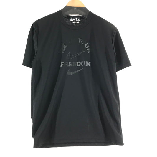 【中古品】【メンズ】 BLACK COMME DES GARCONS×NIKE ブラック コムデギャルソン ナイキ 1G-T103 SS TEE Tシャツ BLK SIZE:XXL ※毛玉あり 140-260811-io-40-fuzh カラー：ブラック 万代Net店