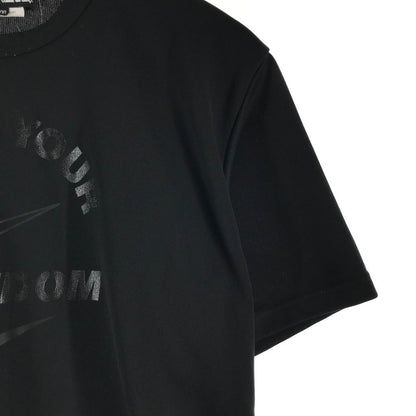【中古品】【メンズ】 BLACK COMME DES GARCONS×NIKE ブラック コムデギャルソン ナイキ 1G-T103 SS TEE Tシャツ BLK SIZE:XXL ※毛玉あり 140-260811-io-40-fuzh カラー：ブラック 万代Net店