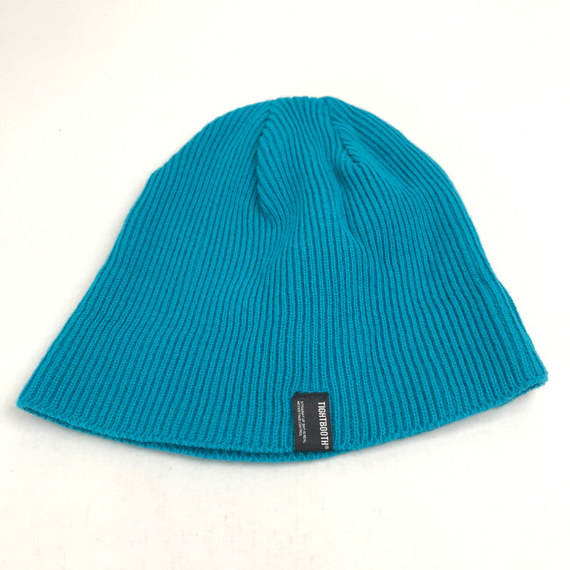 【中古品】【メンズ】 TIGHTBOOTH タイトブース KNIT CAP ニットキャップ ビーニー カラー ターコイズブルー 帽子 185-260808-ky-54-fuzh 万代Net店