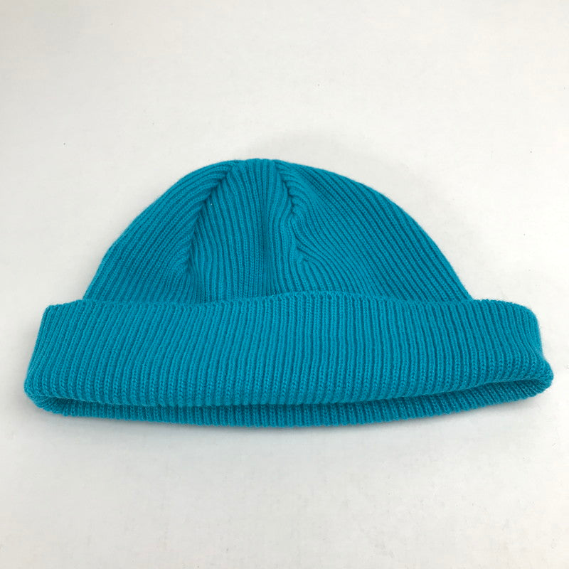 【中古品】【メンズ】 TIGHTBOOTH タイトブース KNIT CAP ニットキャップ ビーニー カラー ターコイズブルー 帽子 185-260808-ky-54-fuzh 万代Net店