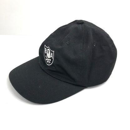 【中古品】【メンズ】 A BATHING APE ア ベイシング エイプ CROSSBONE EMBLEM CAP クロスボーン・エンブレム キャップ カラーブラック 帽子 185-260808-ky-55-fuzh 万代Net店